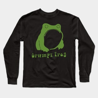 Grumpy Frog Tee Long Sleeve T-Shirt